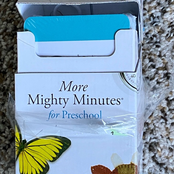 More Mighty Minutes for Preschool" card set New - Picture 1 of 3